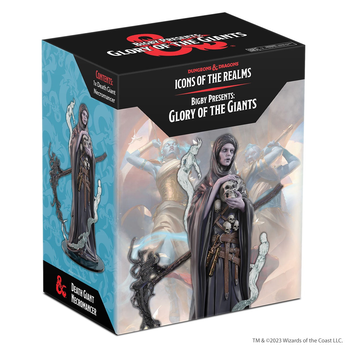 Dungeons and Dragons Icons of the Realms Bigby Presents Glory of the Giants Death Giant Necromancer Boxed Miniature
