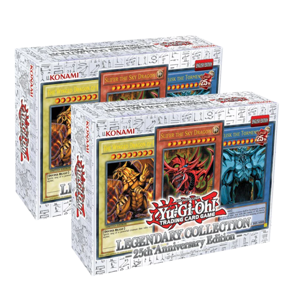 Yu-Gi-Oh! - Legendary Collection 25th Anniversary Box x2