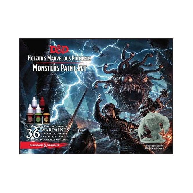 Dungeons & Dragons - Nolzurs Marvelous Pigments Monster Paint Set - Good Games