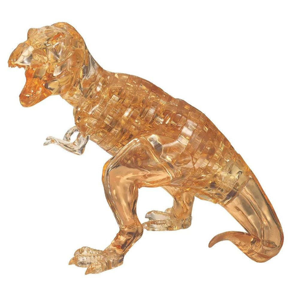 3D Crystal Brown T-Rex