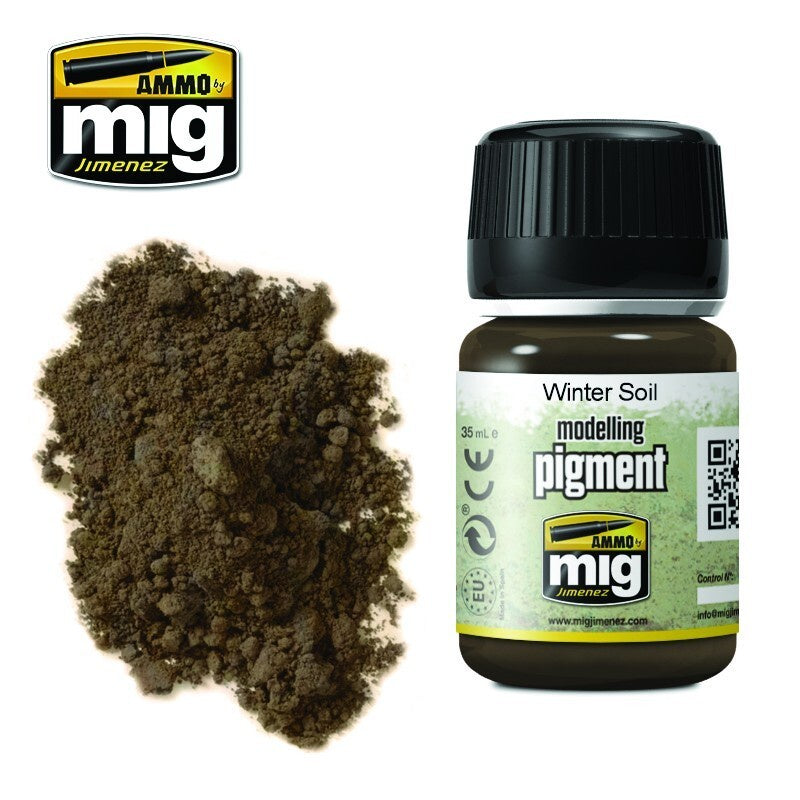 Ammo by MIG Pigments Winter Soil 35ml