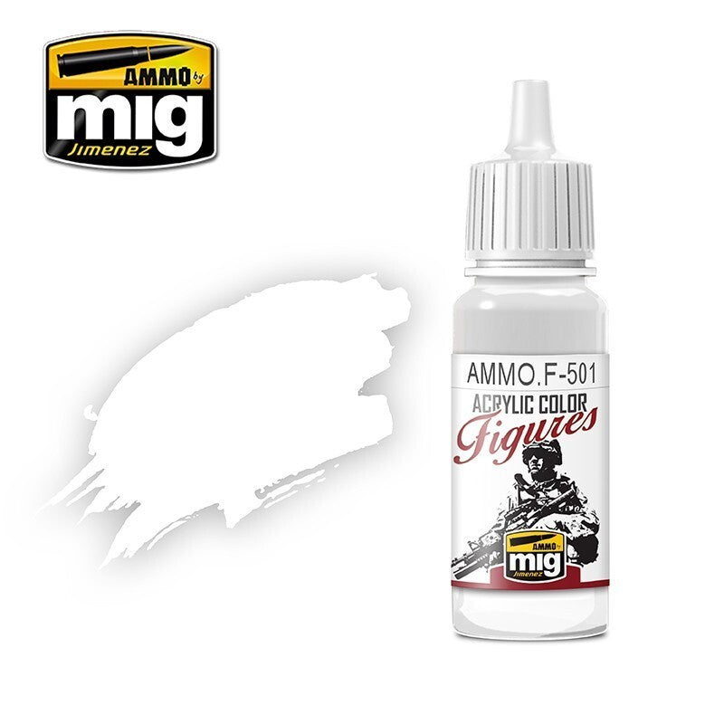 Ammo by MIG Figures Paints White 17ml