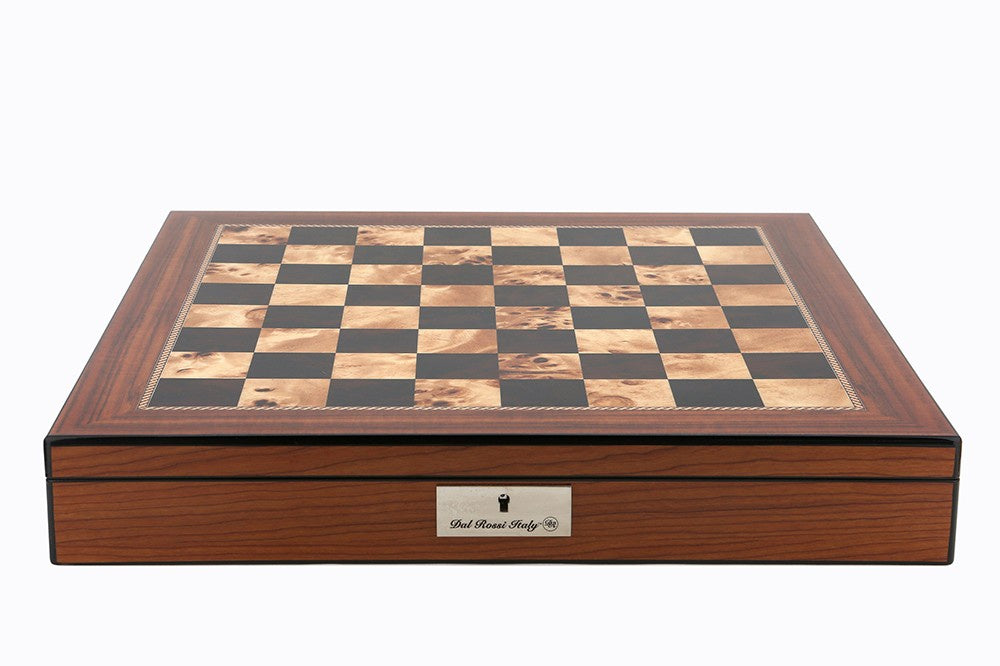 Dal Rossi 20 Walnut Finish Chess Box