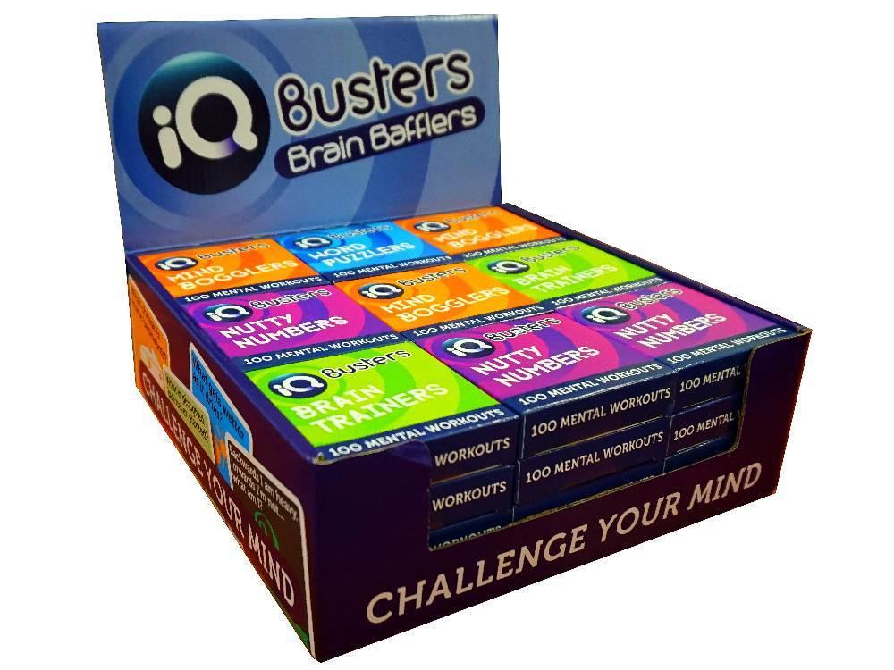 Iq Busters Brain Bafflers Mind Bogglers - Good Games