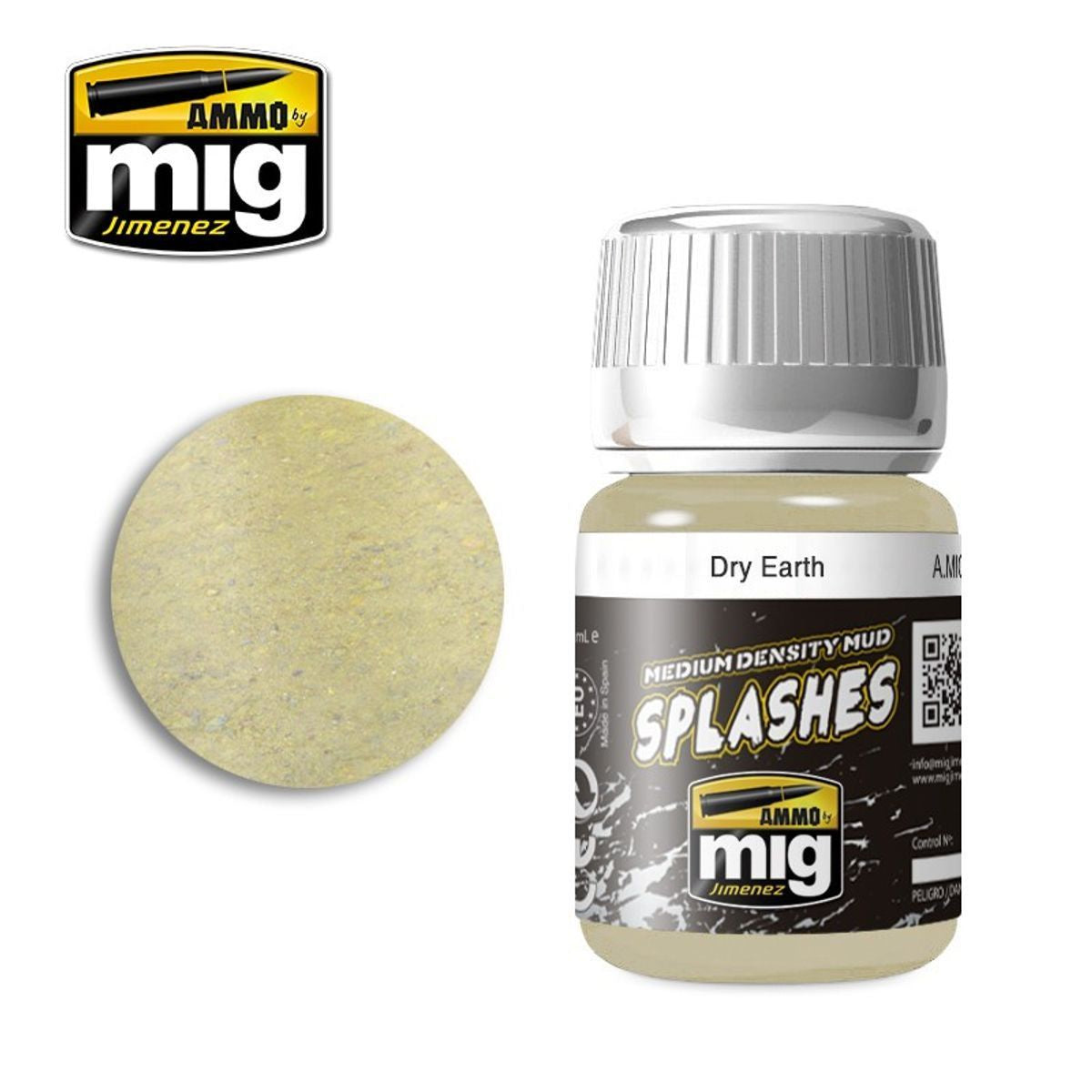 Ammo by MIG Enamel Textures Dry Earth 35ml