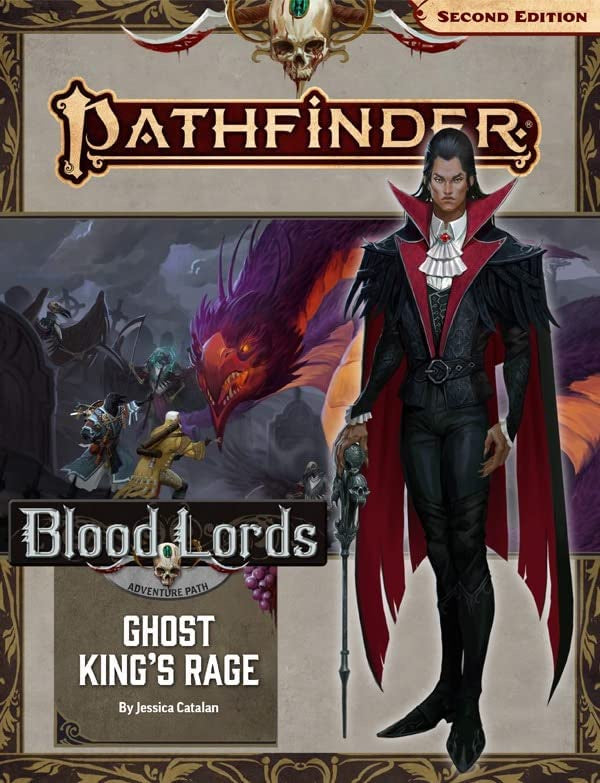 Pathfinder Second Edition Adventure Path Blood Lords #6 Ghost Kings Rage