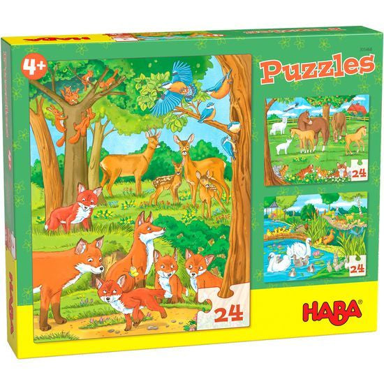 Animal Families 24 Piece Jigsaws