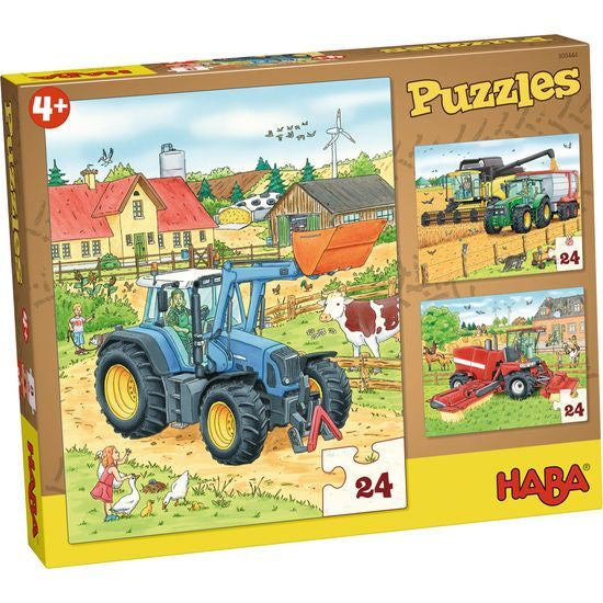 Tractor and Co. 24 Piece Jigsaws