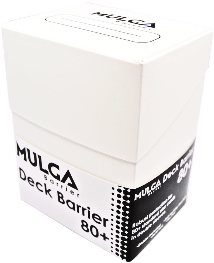 Mulga Barrier Deck Box White 80+
