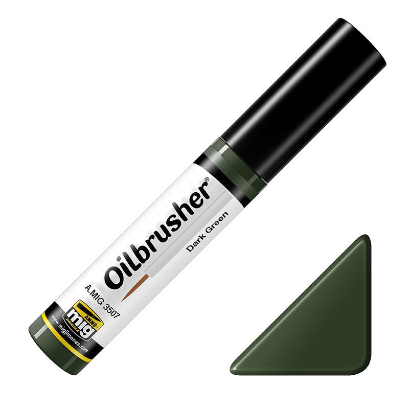 Ammo by MIG Oilbrusher - Dark Green