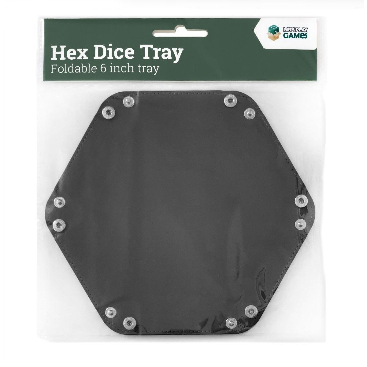 LPG Hex Dice Tray 6 Black