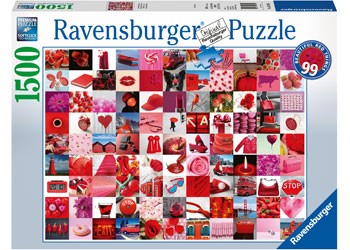 Ravensburger 99 Beautiful Red Things - 1500 Piece Jigsaw
