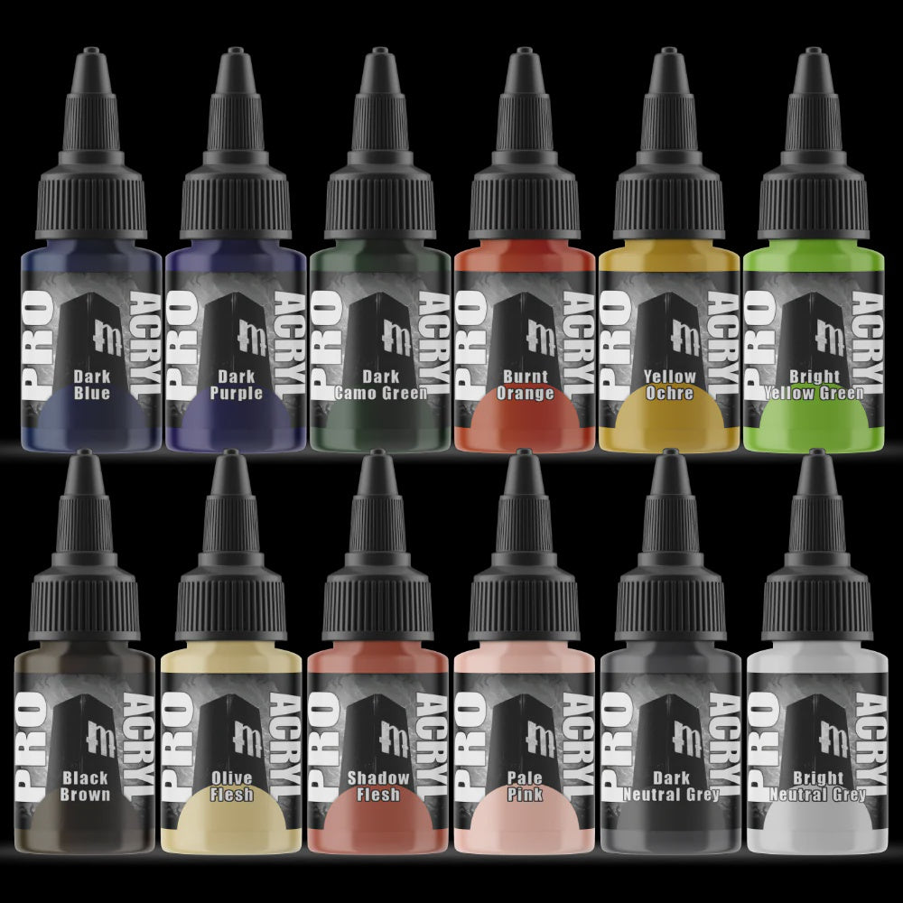 Monument Pro Acryl - Expansion Set 1 – 12 Colors