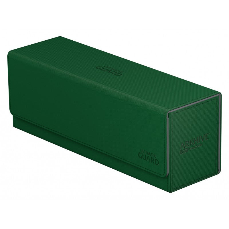 Ultimate Guard Arkhive Flip Case 400+ Standard Size Xenoskin Green