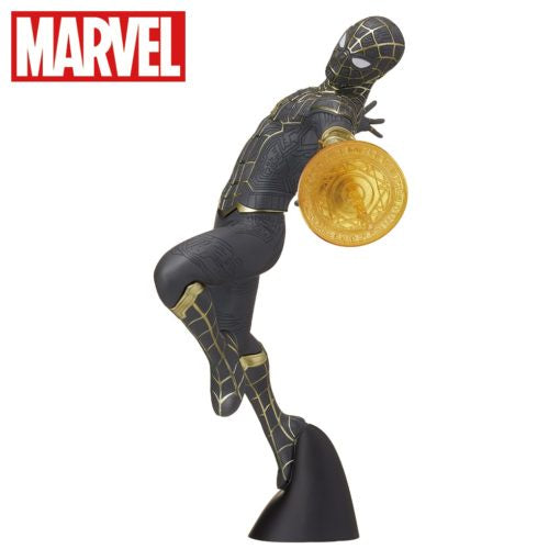 Spider-Man Black &amp; Gold Suit With Magic Web Shooter