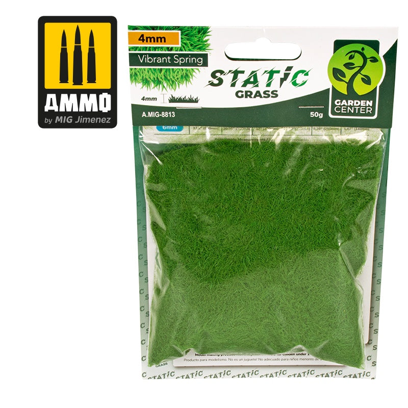 Ammo by MIG Dioramas - Static Grass - Vibrant Spring - 4mm