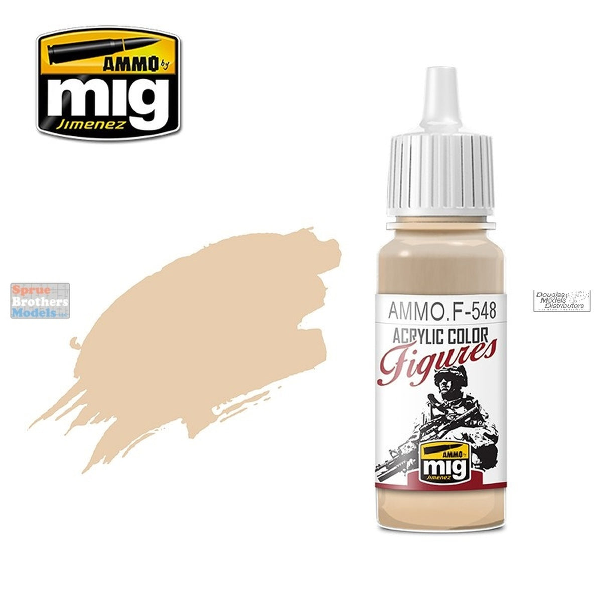Ammo by MIG Figures Paints Light Skin Tone 17ml