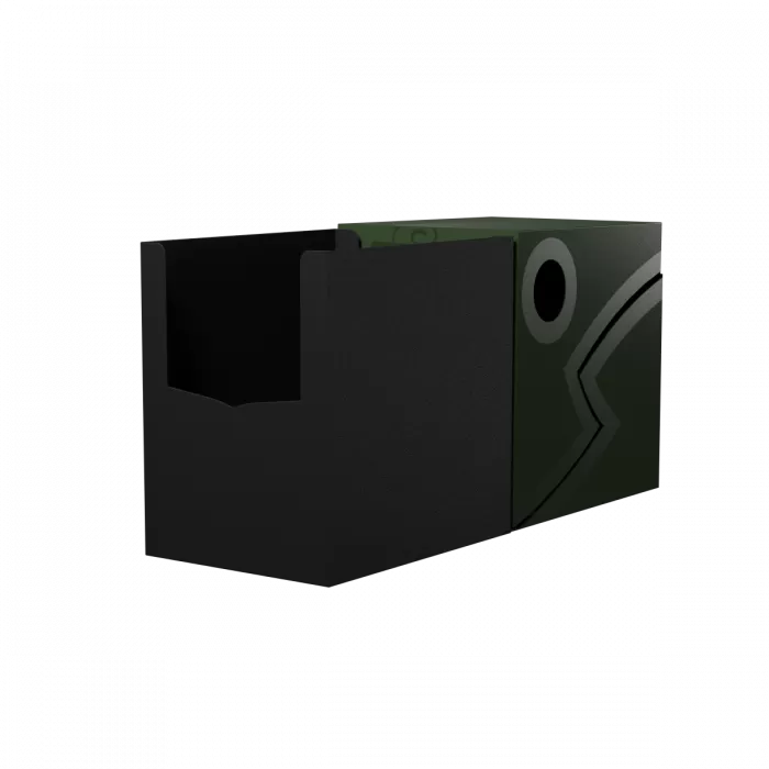 Dragon Shield - Deck Box Revised Double Shell - Forest Green/Black