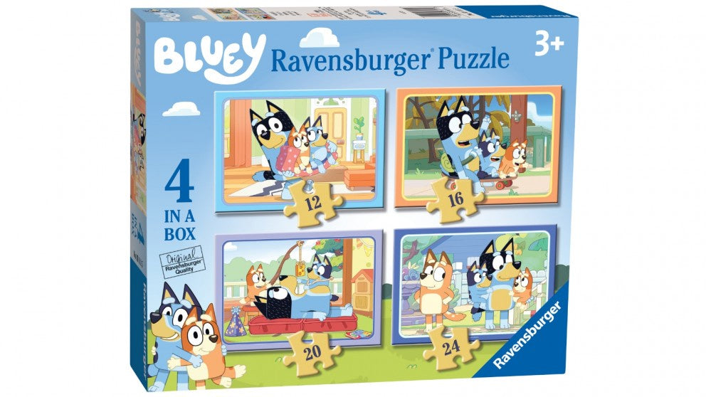 Ravensburger - Bluey Lets Do This 12 16 20 24 Piece Jigsaw