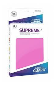 Ultimate Guard Supreme Ux Sleeves Standard Size Solid Pink (80)
