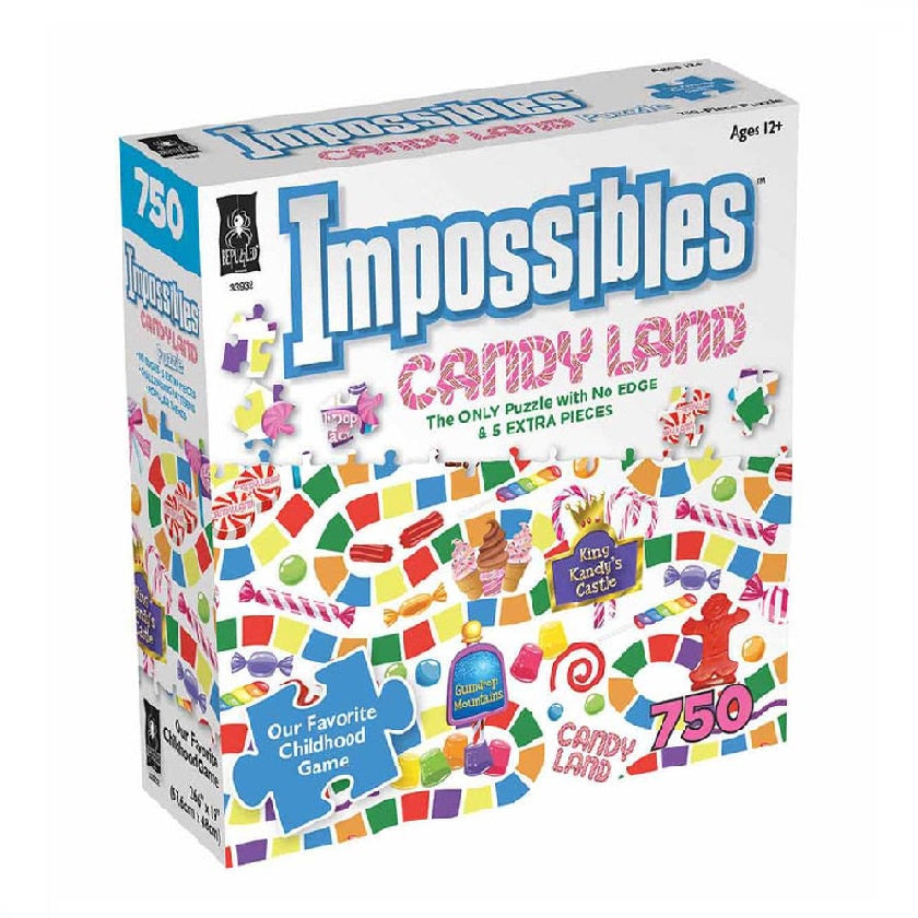 Bepuzzles Impossibles Candy Land 750 Piece Jigsaw