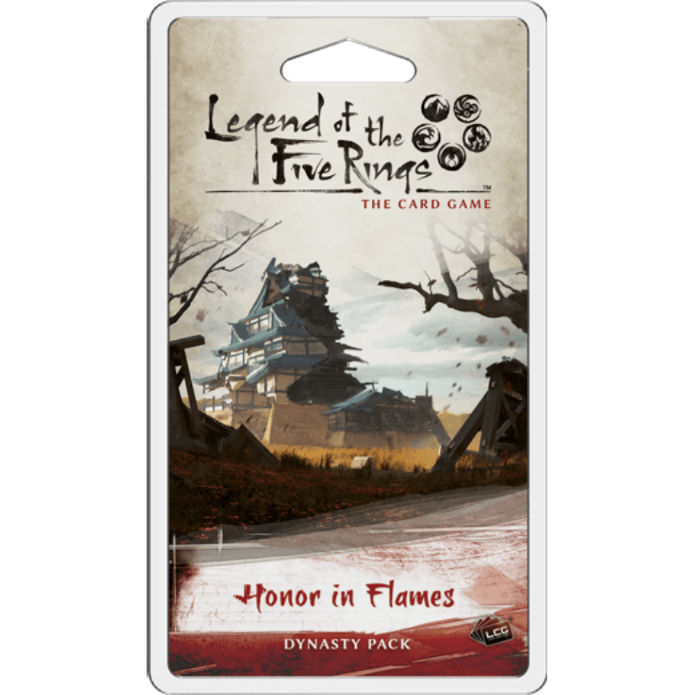 Legend of the Five Rings: The Card Game - The Temptations Cycle Honor in Flames - Good Games
