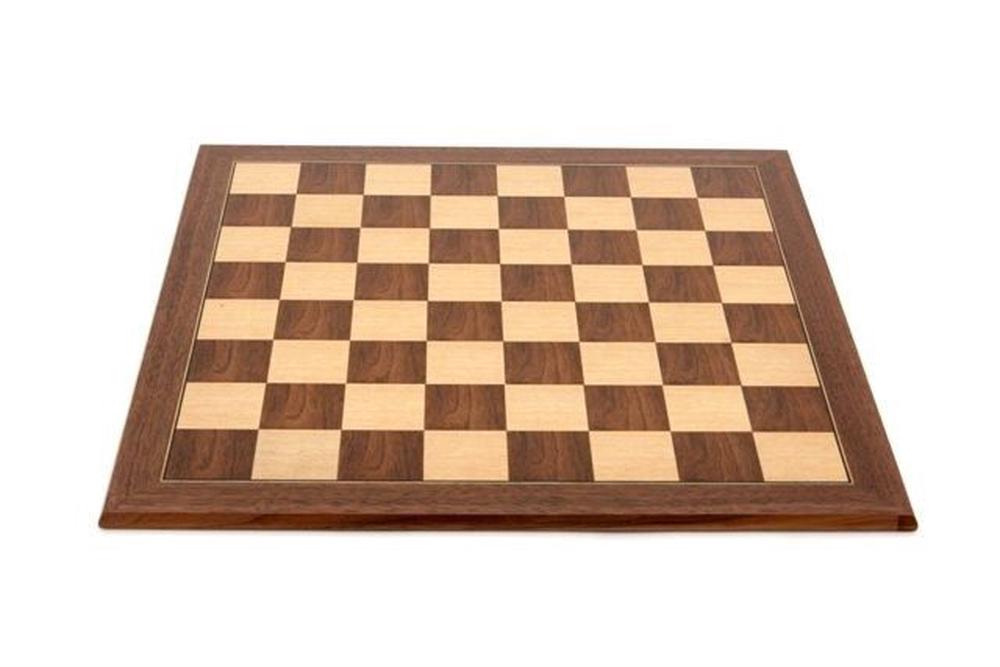 Dal Rossi - Economy Chess Board Walnut 50cm