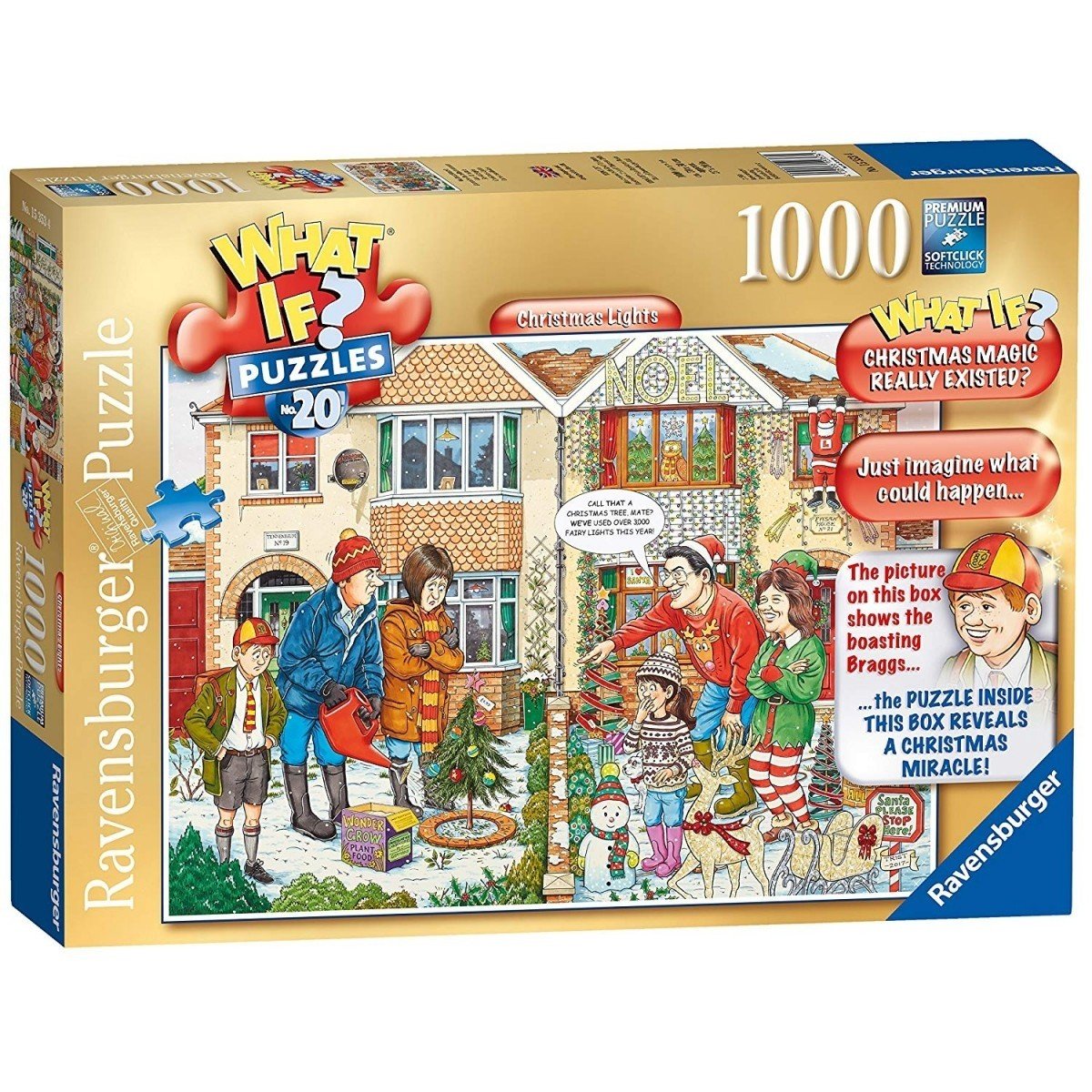 Jigsaw Puzzle What If 20 Christmas Lights 1000pc - Good Games
