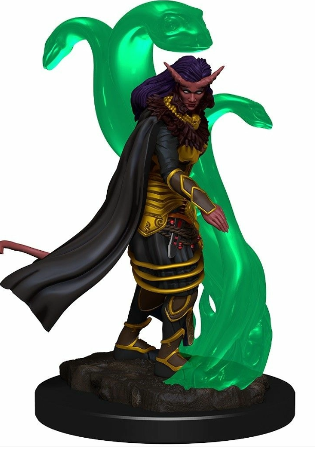 Dungeons &amp; Dragons - Premium Painted Figures Tiefling Female Sorcerer
