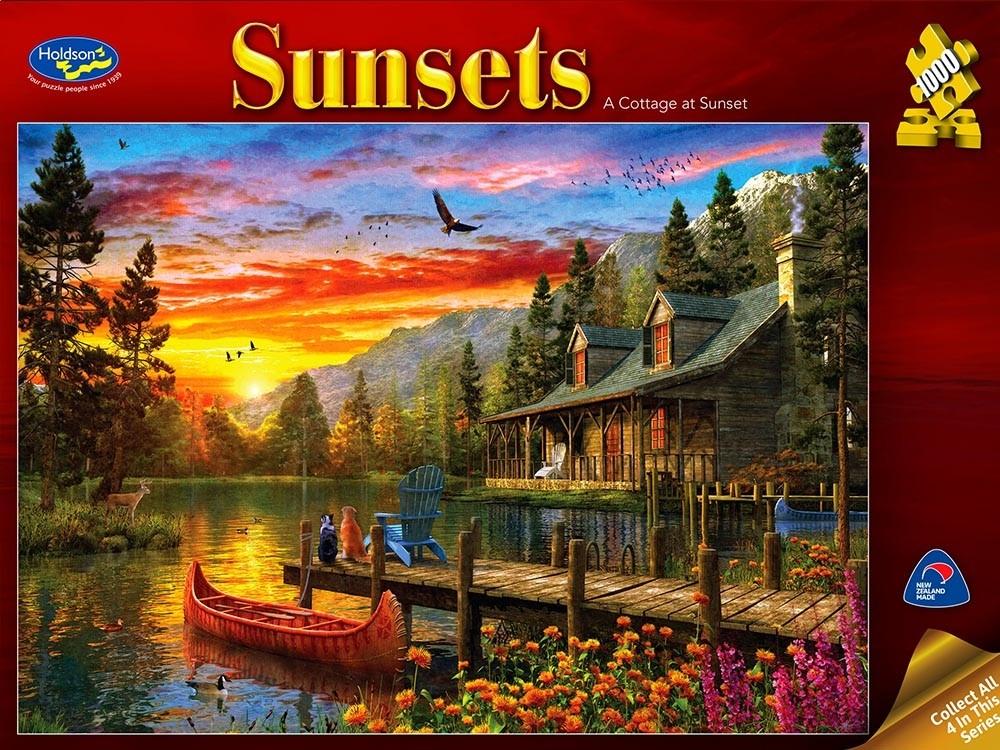 SUNSETS 3 A COTTAGE AT SUNSET - Good Games