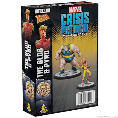 Marvel Crisis Protocol Miniatures Game The Blob &amp; Pyro