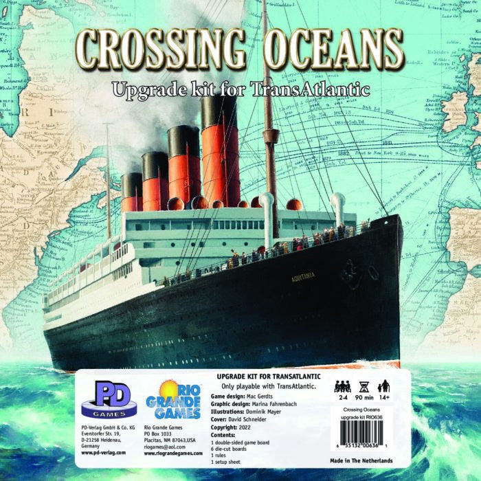 Crossing Oceans Upgrade Kit for Transatlantic (Preorder)