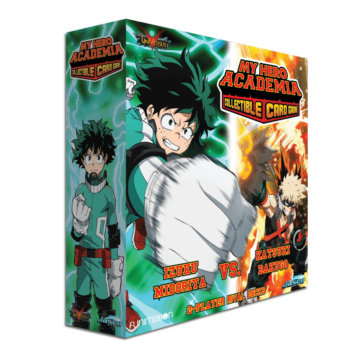 My Hero Academia Collectible Card Game Izuku Midoriya vs Katsuki Bakugo  2-Play Rival Decks (Unlimited Printing) | Good Games