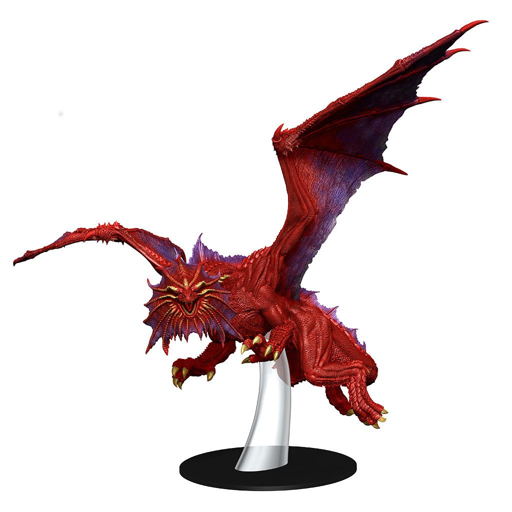 Dungeons and Dragons - Icons Of The Realms Guildmasters Guide To Ravnica Niv-Mizzet Red Dragon Premium Figure