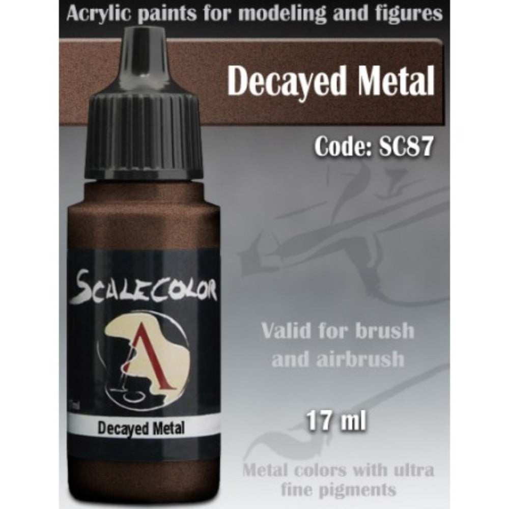 Scale 75 - Scalecolor Decayed Metal (17 ml) SC-87 Acrylic Paint