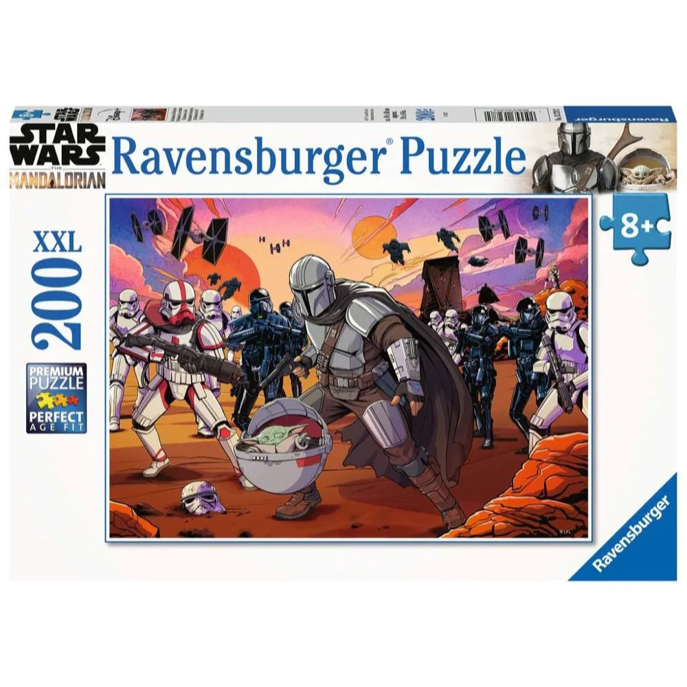 Ravensburger Star Wars The Mandalorian Face Off - 200 Piece XXL Jigsaw
