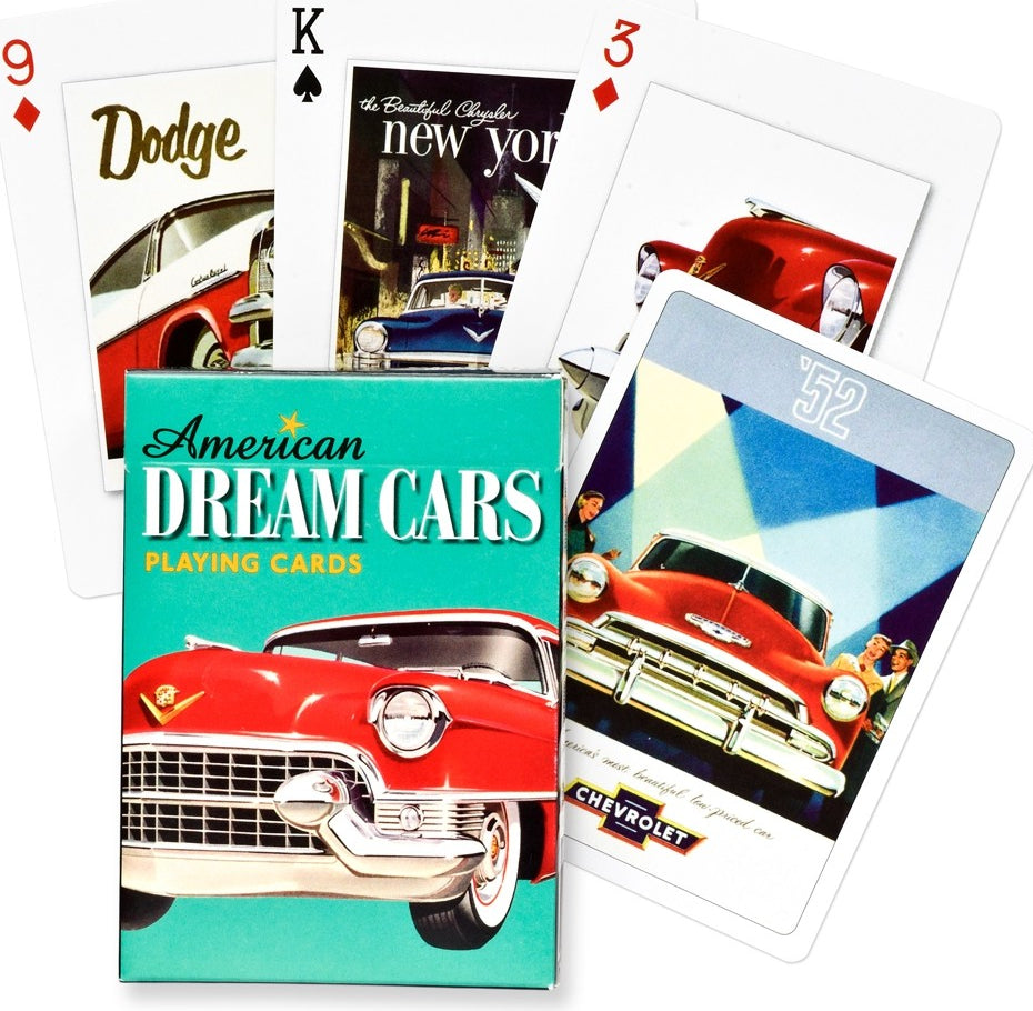 American Dream Cars Playing Cards | Good Games