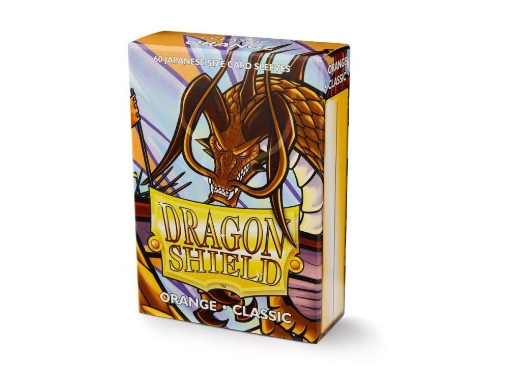 Sleeves - Dragon Shield Japanese - Box 60 - Classic Orange - Good Games