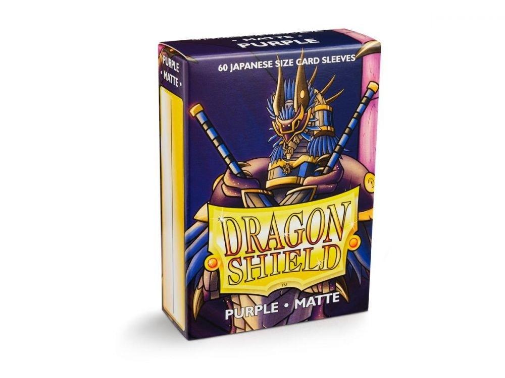 Sleeves Dragon Shield Japanese Box 60 Purple Matte - Good Games