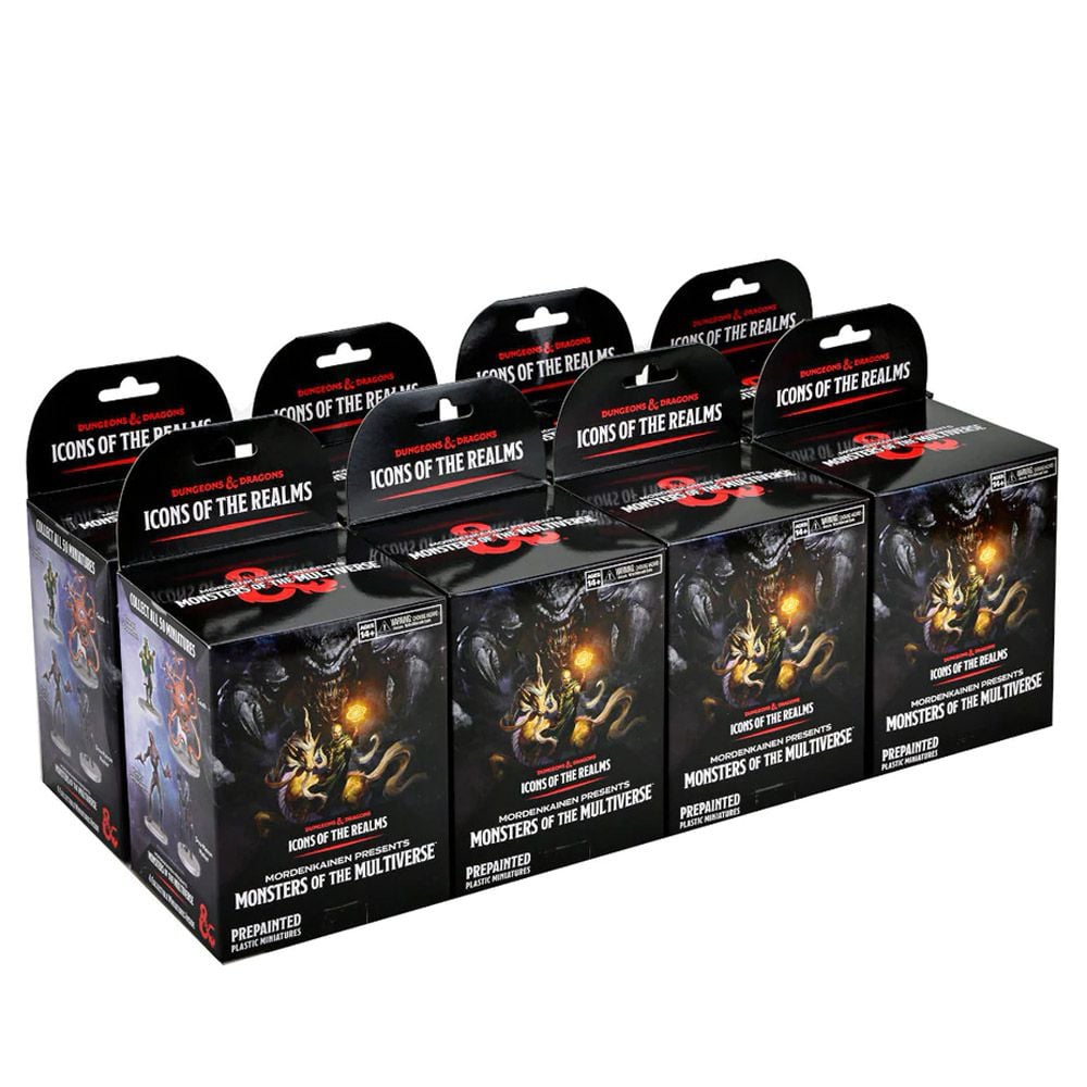 Dungeons &amp; Dragon Icons of the Realms Mordenkainen Presents Monsters of the Multiverse Booster Brick