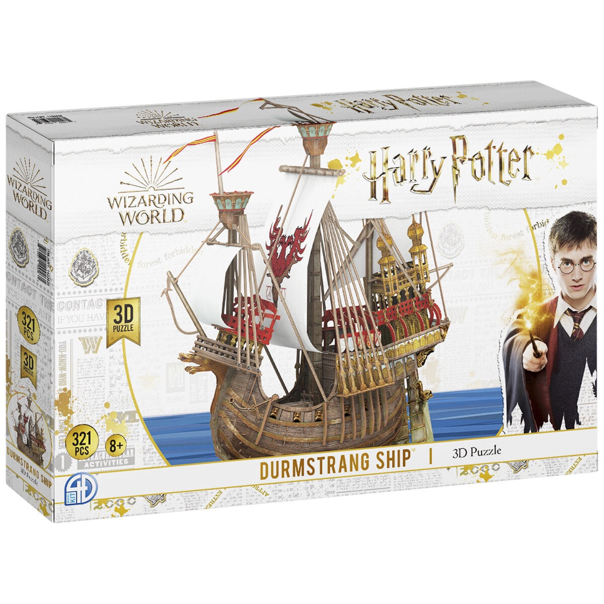 Harry Potter The Durmstrang Ship 207 Piece Jigsaw