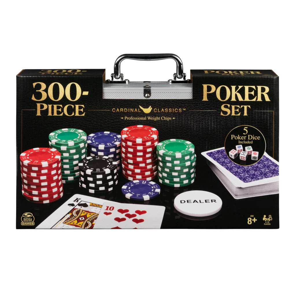 300 Piece Poker Set Cardinal