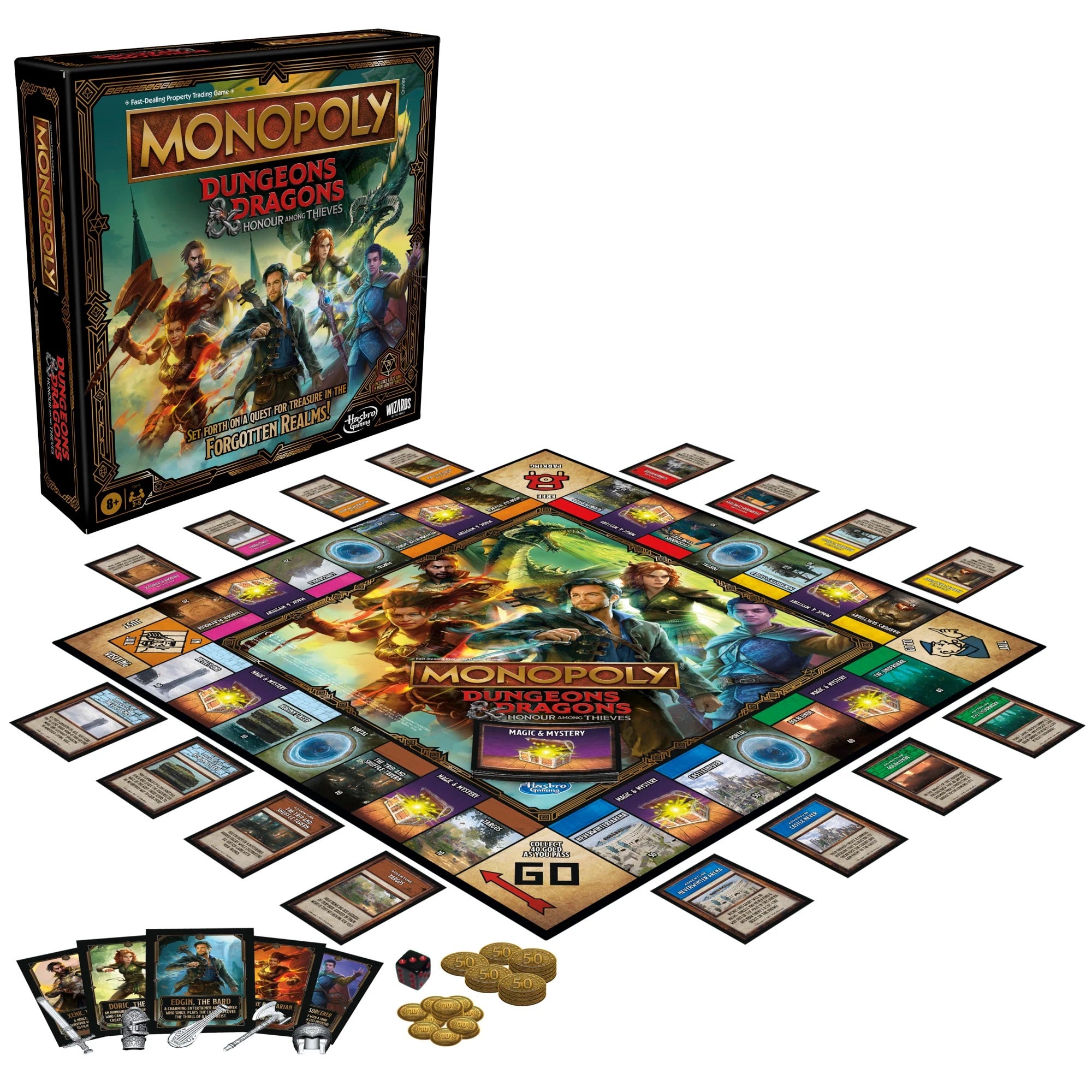 Winning Moves Warhammer Monopoly Board Game, Choose your token