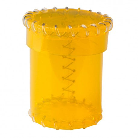 Q Workshop - Age of Plastic Yellow Dice Cup (PVC)