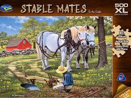 Stable Mates Fields 500pcXL - Good Games