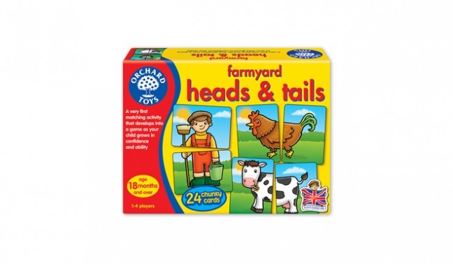 Farmyard Heads And Tails: Orchard Toys