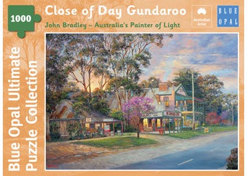 Blue Opal - John Bradley Close of Day Gundaroo 1000 Piece Jigsaw