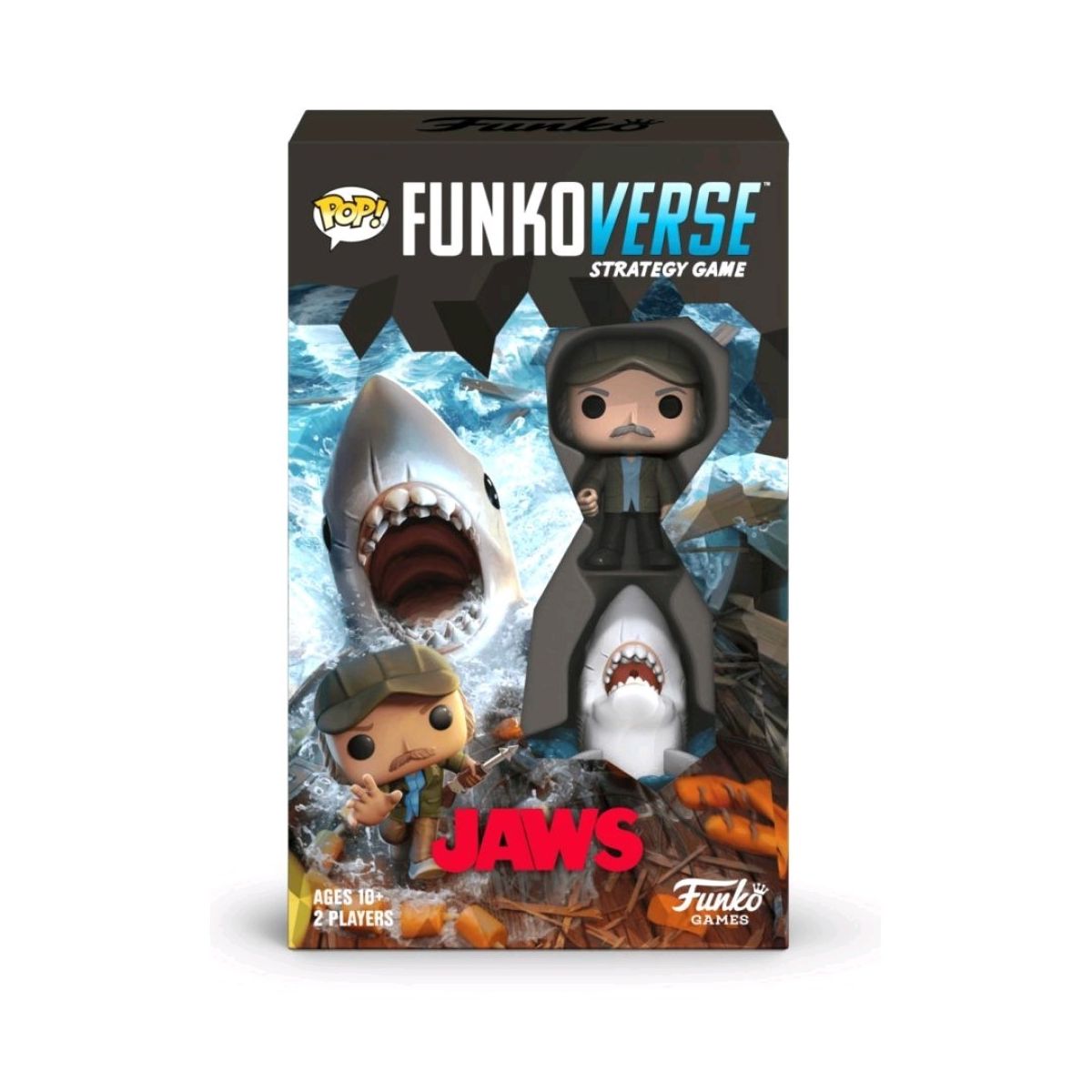 Funkoverse Jaws 100 2 Pack Expandalone Strategy Board Game