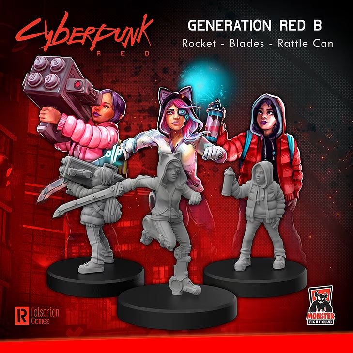 Cyberpunk Red RPG: Generation Red B
