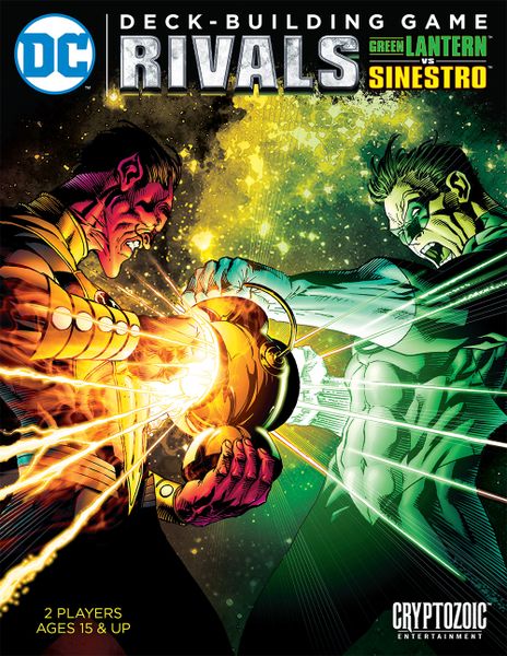 Dc Deckbuilding Game Rivals Green Lantern vs Sinestro